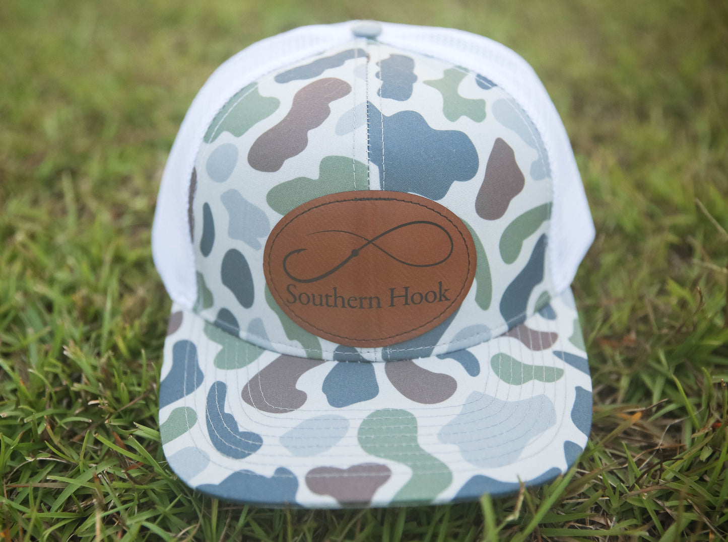 Cool Salt & White Camo Hat