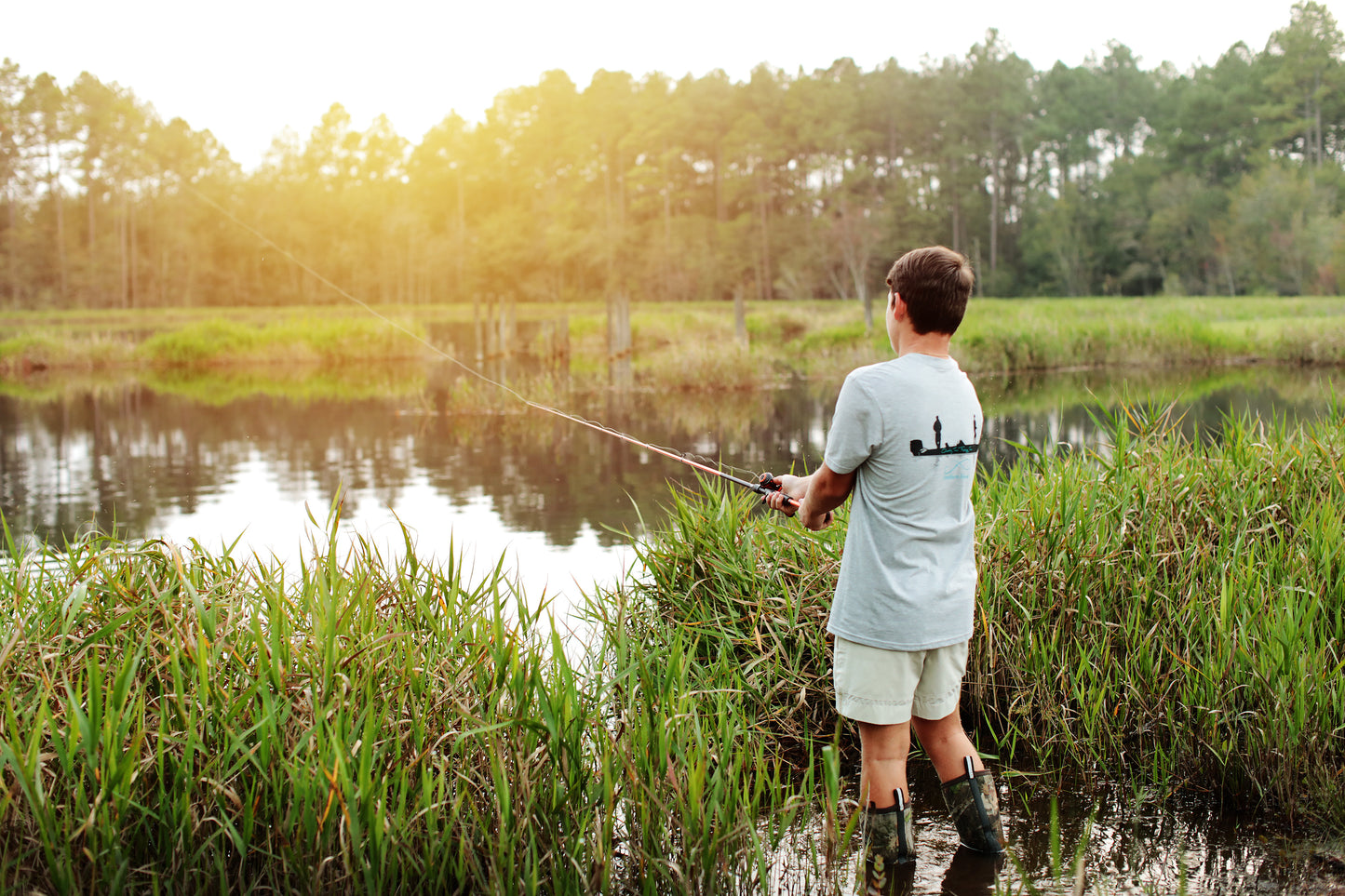 Quality Time - Father and Son Fishing Shirt