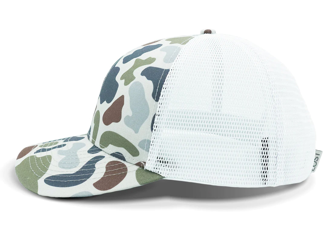 Cool Salt & White Camo Hat