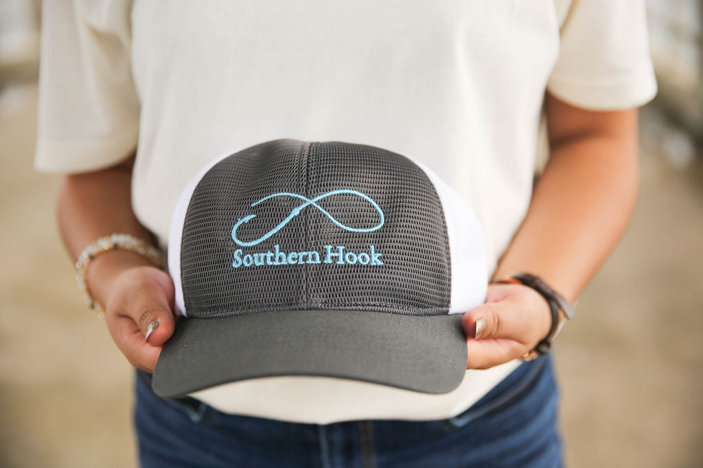 Black Mesh Hat